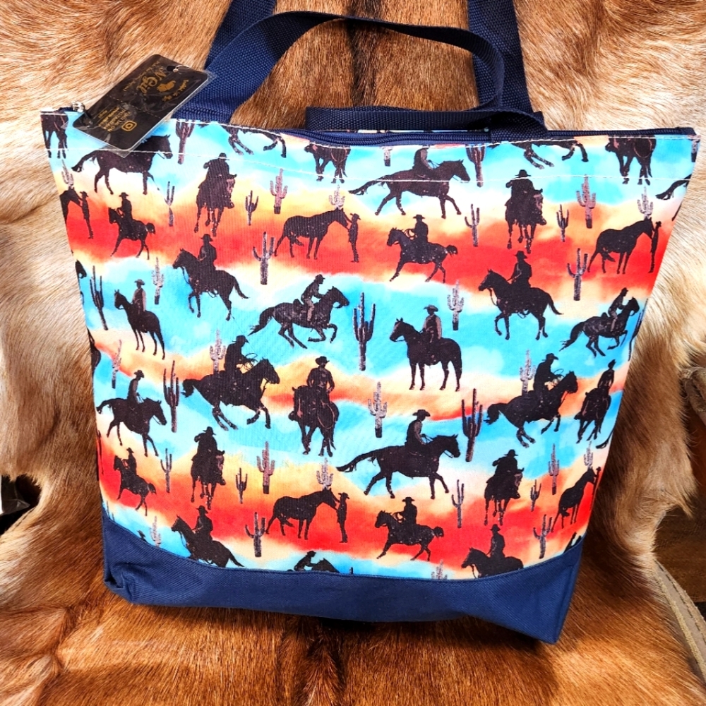 NWT NGIL TOTE BAG COWBOY WESTERN CHIC